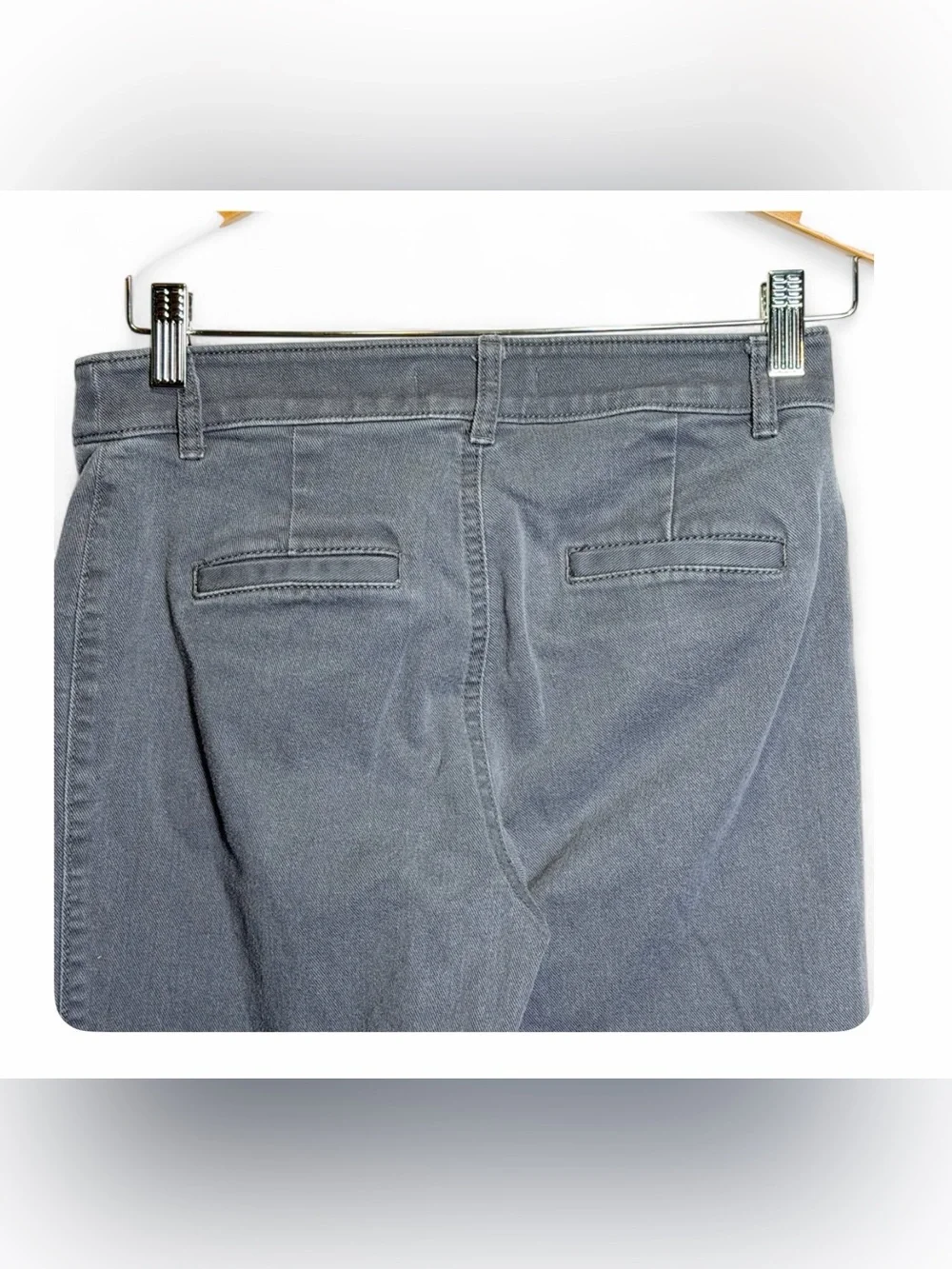 LOFT Women’s High-Rise Patch-Pocket Wide-Leg Jeans/Pants Size 0 Petite